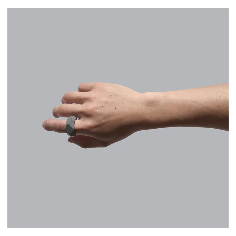 22 DESIGN STUDIO Concrete Ring - Rock