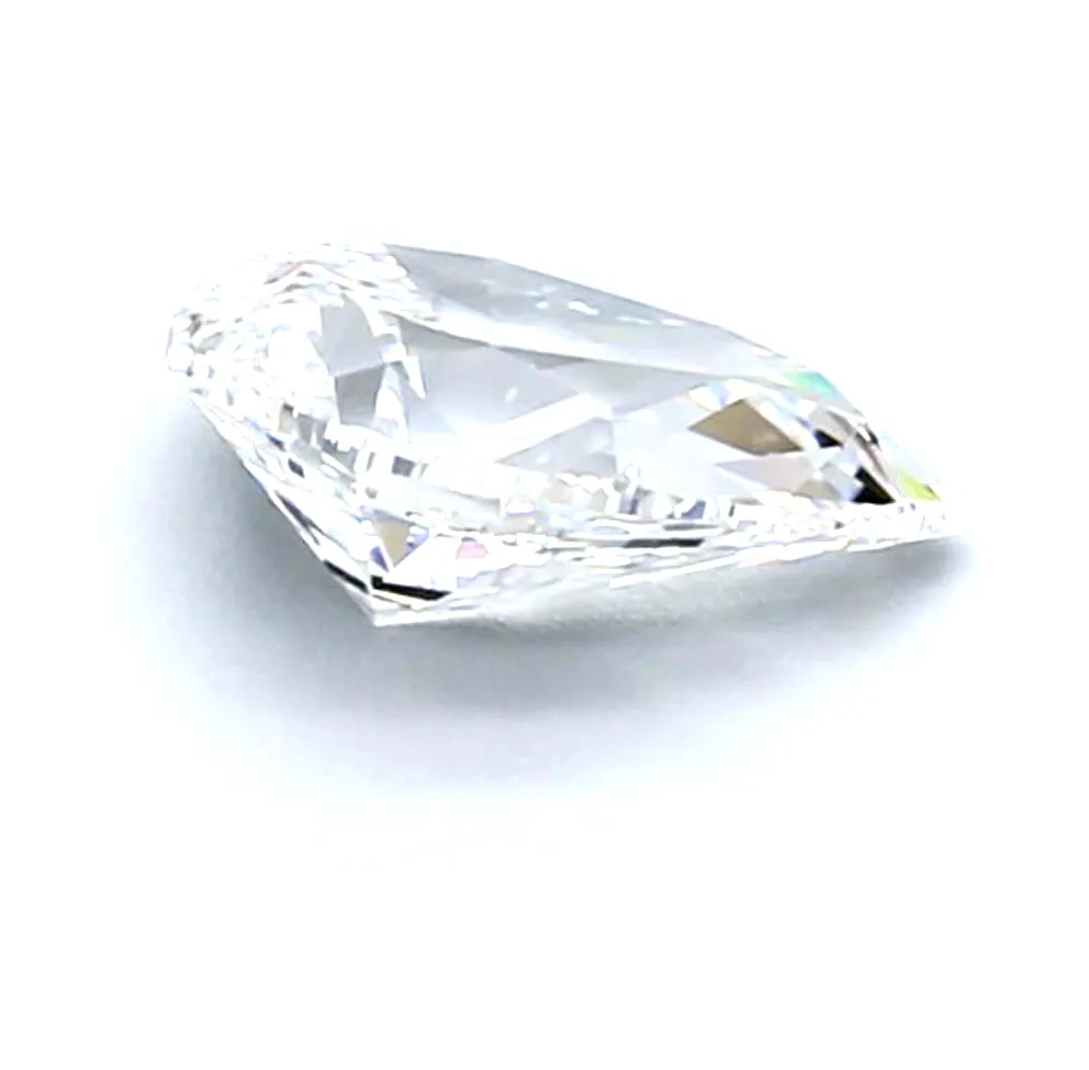 3/4 CT D Color SI1 Clarity Natural Loose Diamond GIA Certified Pear Shape Cut