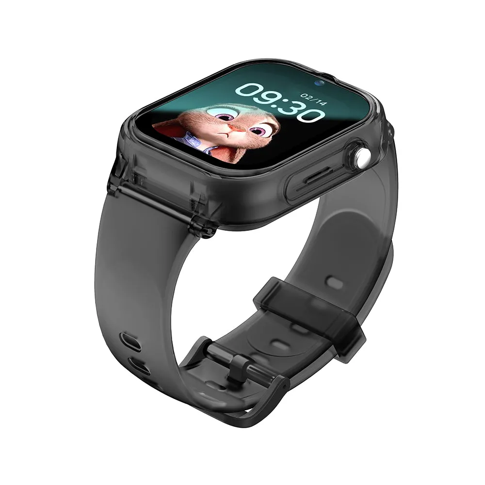 4G Network Kids Smart Watch GPS Positioning Video Call SOS Smartwatch Camera Voice Chat Phone Watch Black