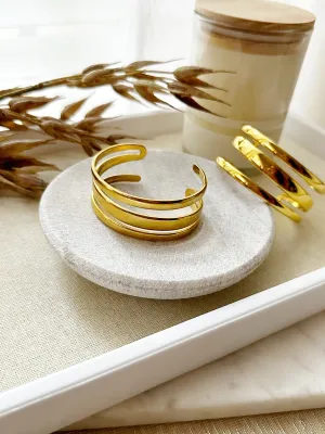 8392JB - Gilded Gold Filled Bracelet Cuff