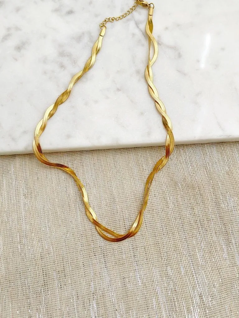 8832JN - Evelyn Gold Filled Necklace