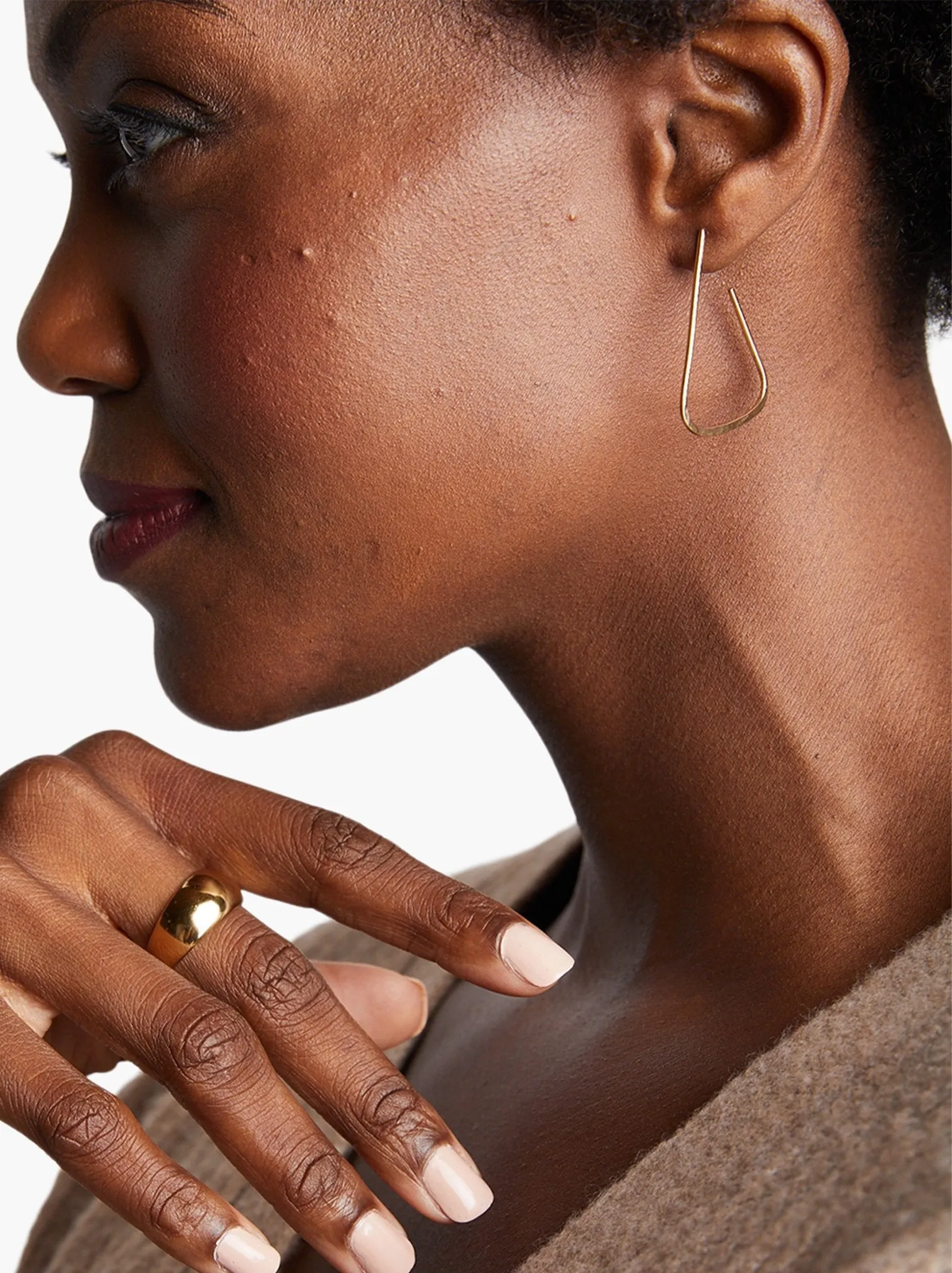 ABLE Malay Hoop Earrings