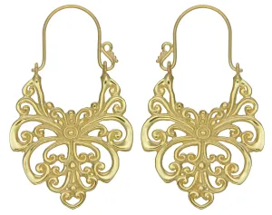 Alam Gold Earrings #9 Small