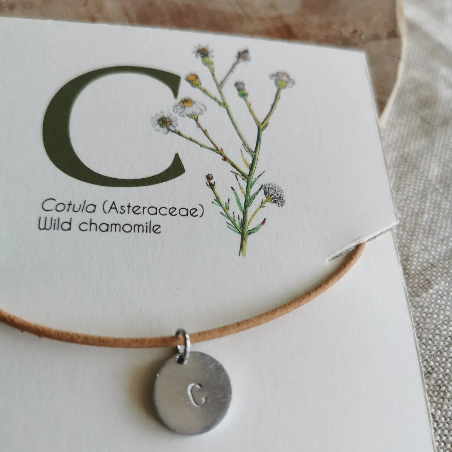 Alphabet Pendant