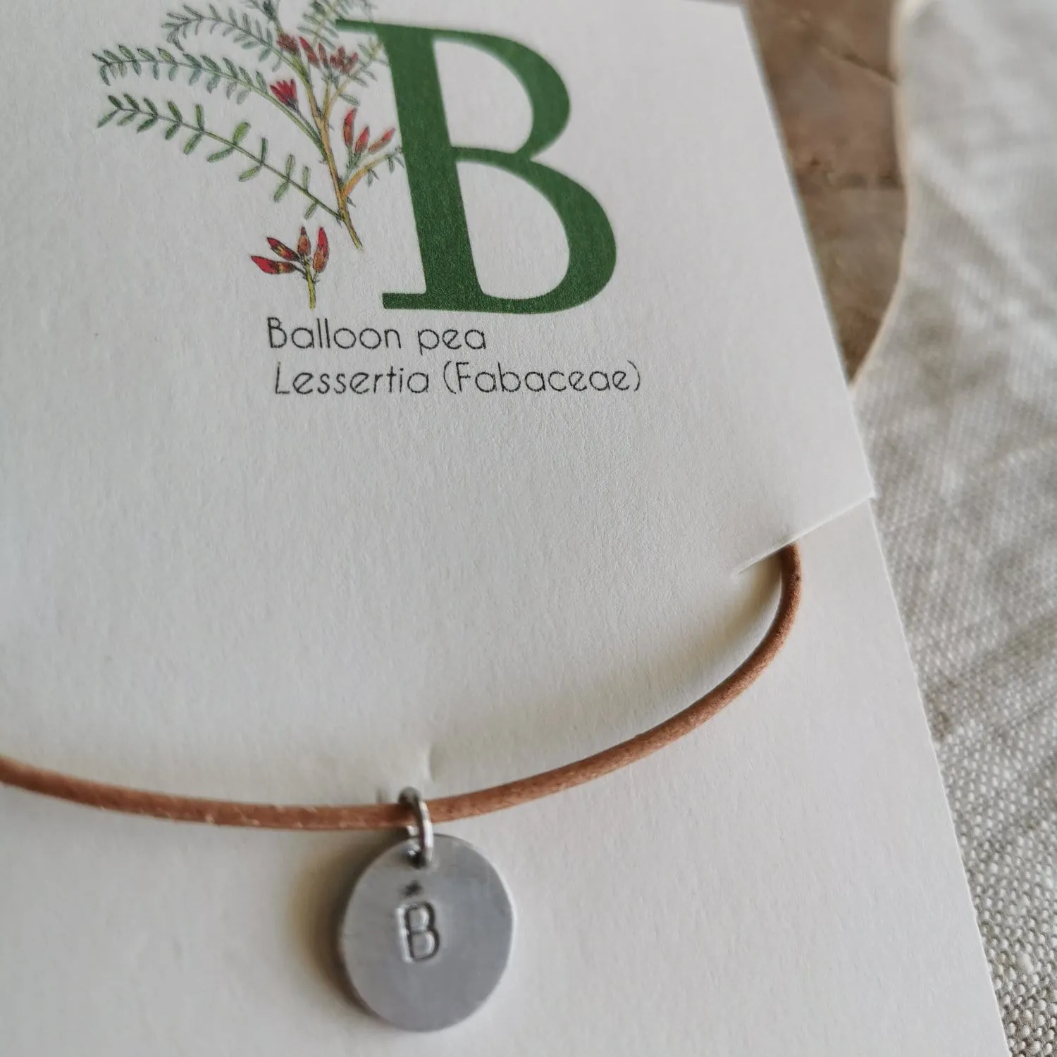Alphabet Pendant