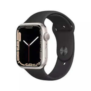 Apple Watch Series 7 45mm (GPS   Cellular) Black  (Refurbished Grade-C)