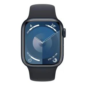 Apple Watch Series 9 41mm GPS   Cellular Midnight Aluminium Case w/ Midnight Sport Band Refurbished (AU Version)