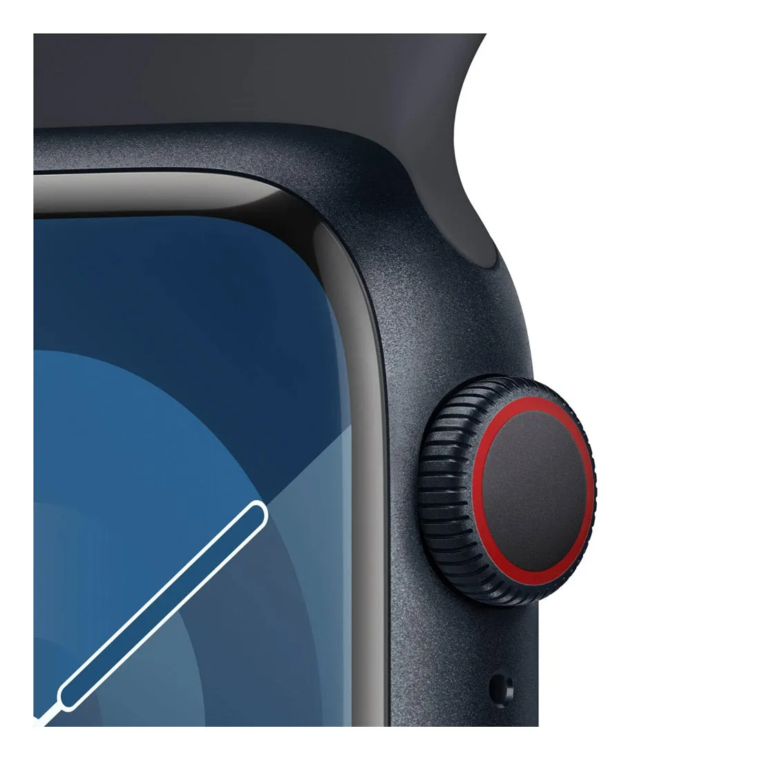 Apple Watch Series 9 41mm GPS   Cellular Midnight Aluminium Case w/ Midnight Sport Band Refurbished (AU Version)