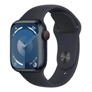 Apple Watch Series 9 41mm (GPS   Cellular) Midnight Aluminium Case with Midnight Sport Band (Opened Never Used)