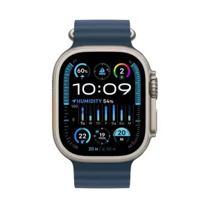 Apple Watch Ultra 2 GPS   Cellular 49mm Titanium/Blue Ocean Band - AU Version ( Open Never Used )