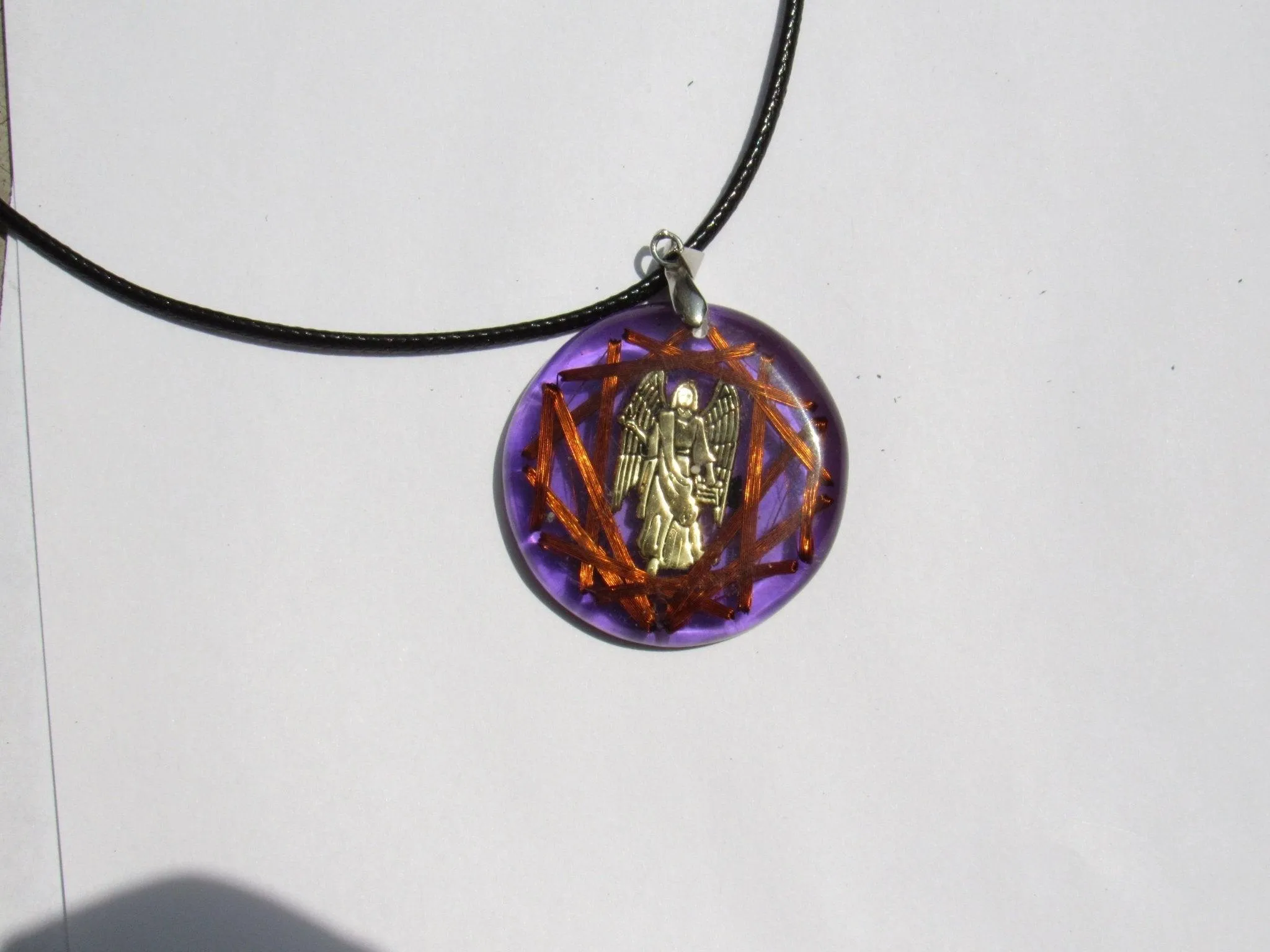 Archangel Uriel 12 Vortex with Citrine Quartz Protective Necklace - Empower your Spirit