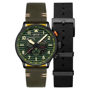 AVI-8 Flyboy Spirit Of Tuskegee Green Mens AV-4109-04