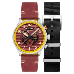 AVI-8 Flyboy Spirit Of Tuskegee Mens Red AV-4109-02