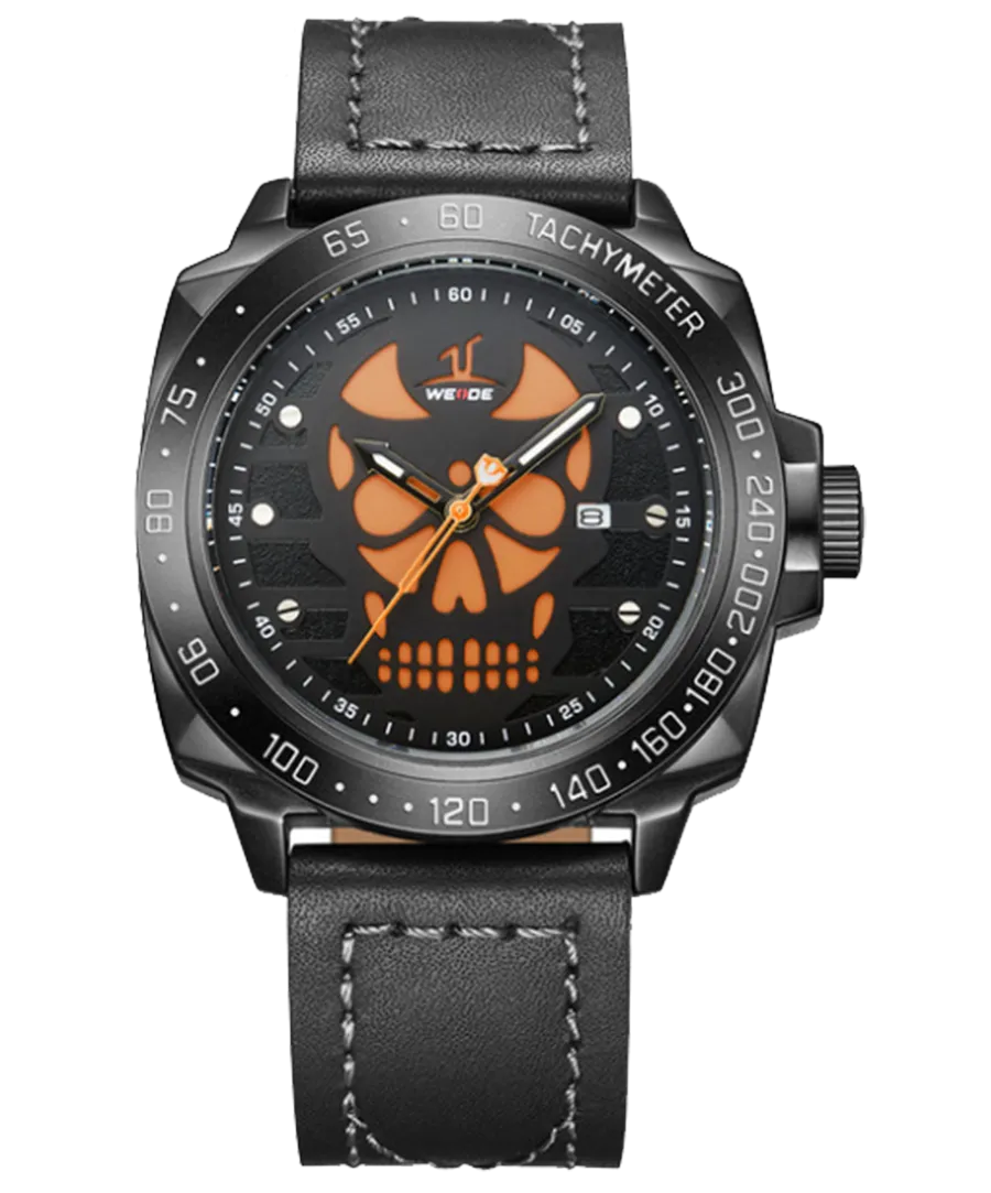 Aviator's Skull Watch