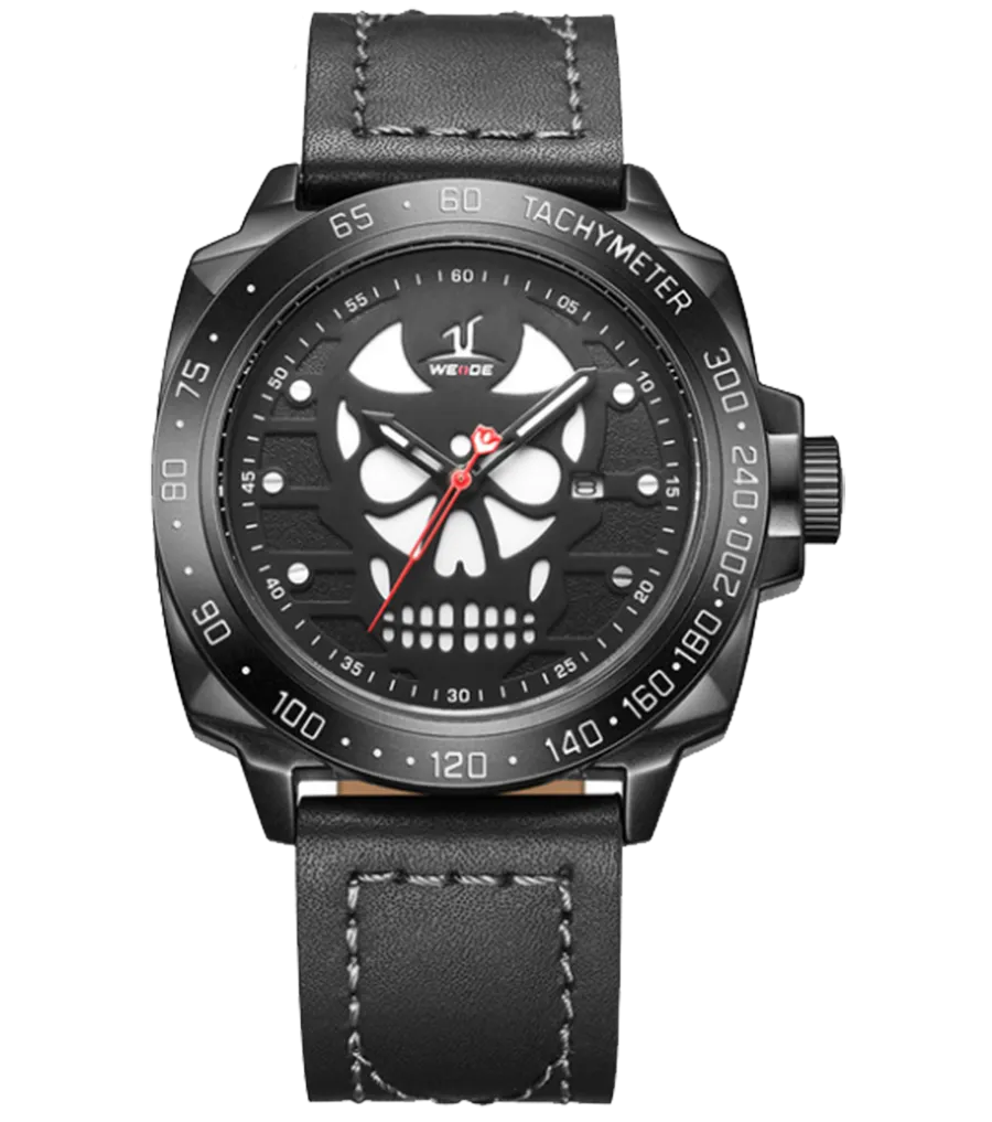 Aviator's Skull Watch