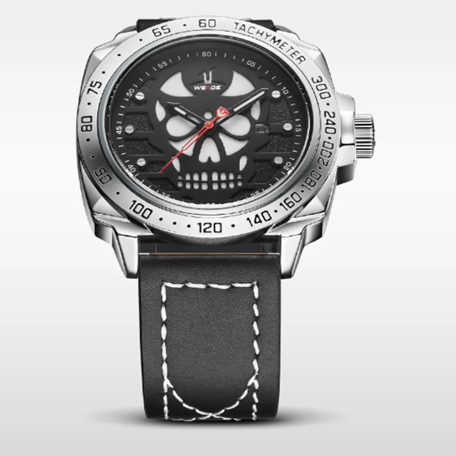 Aviator's Skull Watch