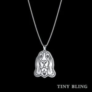 Basset Hound Breed Jewelry Necklace