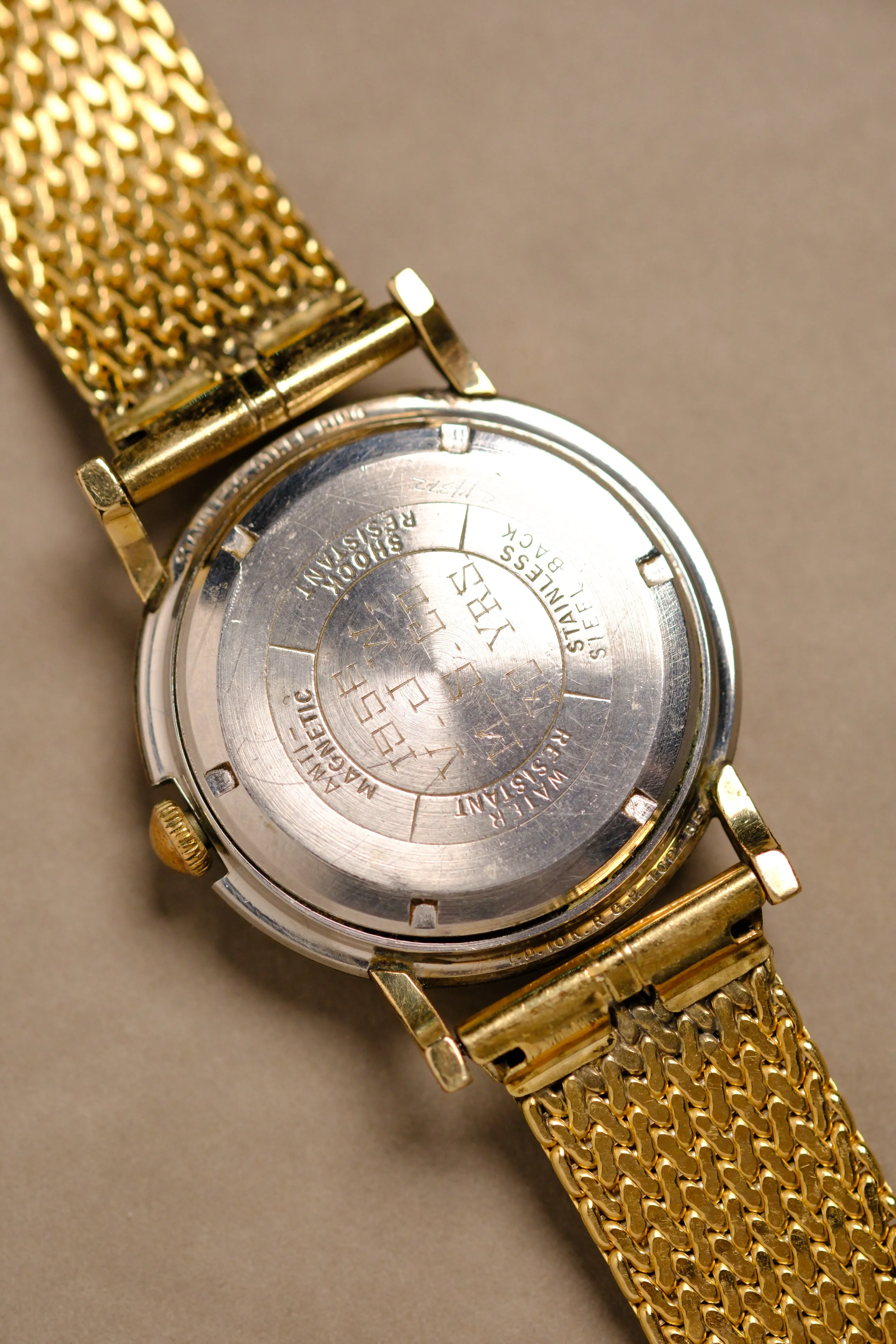 Benrus Jumbo 35 mm 10k Watch w/ Original Band - 1956