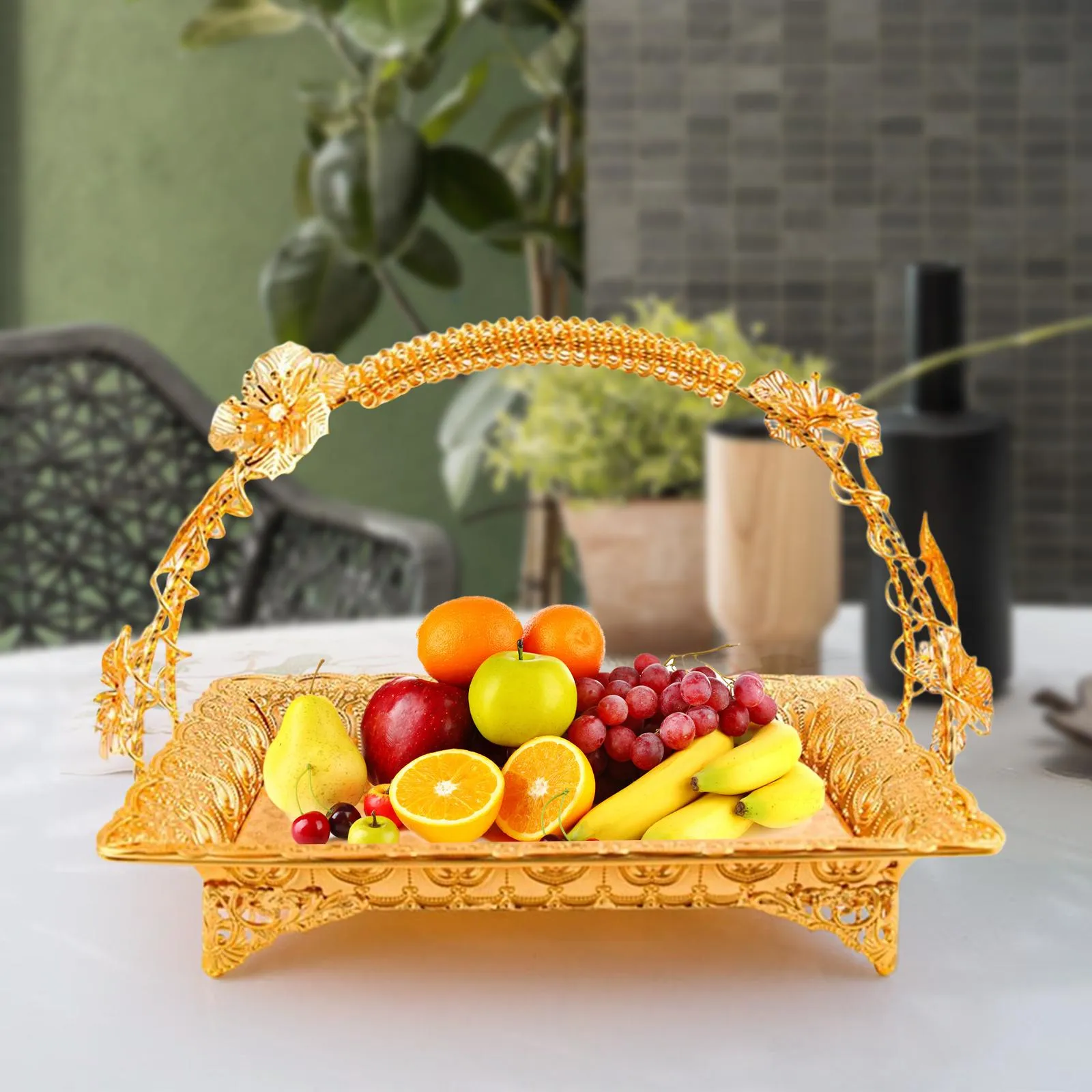 Best Fruit Tray: Multipurpose Dried Food Plate Table Organizer and Serving Tray