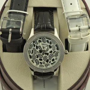 Big Face Cheetah Ladies Jojino Diamond Watch
