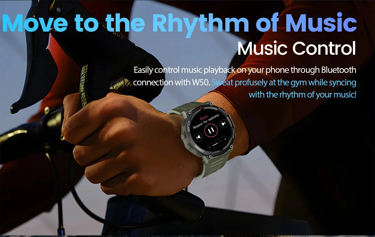 BLACKVIEW W50 1.39" Sports Smart Watch