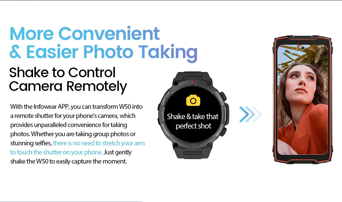 BLACKVIEW W50 1.39" Sports Smart Watch