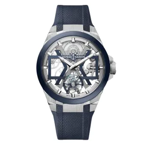 BLAST TOURBILLON 45MM BLUE PVD TITANIUM