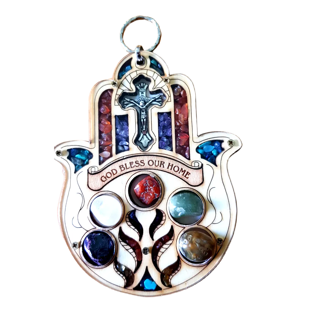 Bluenoemi Home Blessing Gift. Sourced in Jerusalem: God Bless Our Home