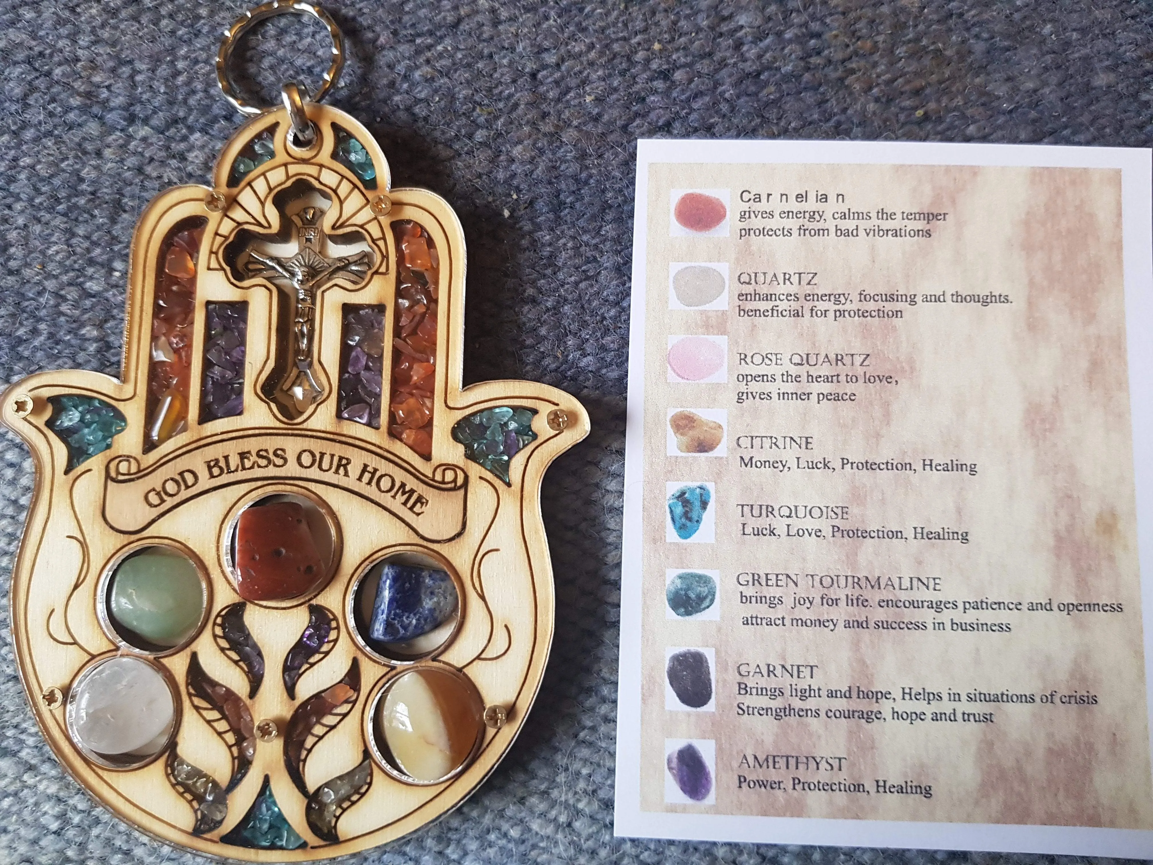 Bluenoemi Home Blessing Gift. Sourced in Jerusalem: God Bless Our Home
