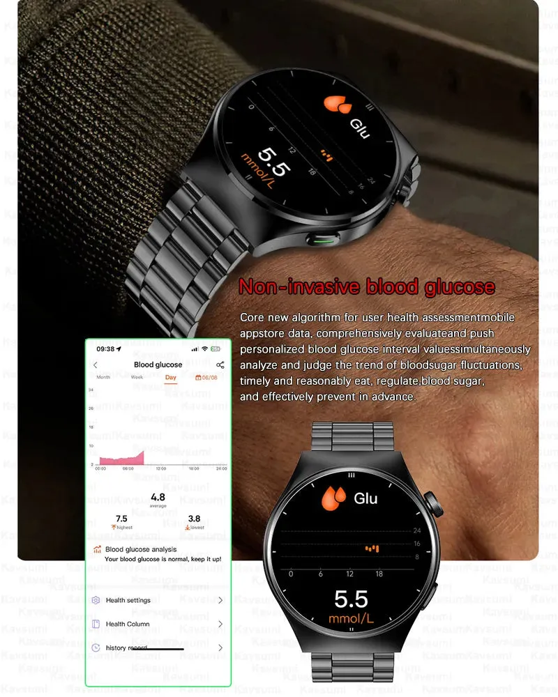 Bluetooth Call ECG PPG SmartWatch Men Health Heart Rate Blood Pressure Fitness Sports Watches Man Sports Waterproof Smartwatch