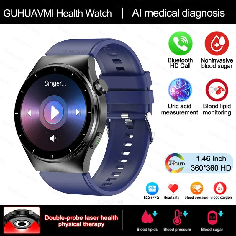Bluetooth Call ECG PPG SmartWatch Men Health Heart Rate Blood Pressure Fitness Sports Watches Man Sports Waterproof Smartwatch