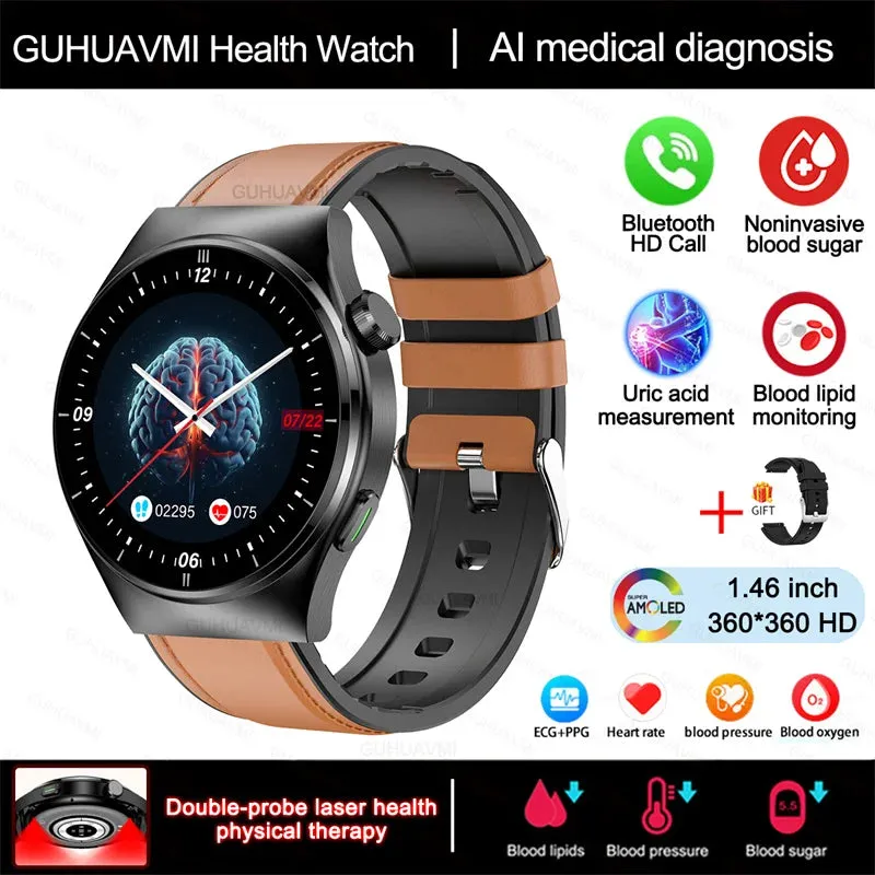 Bluetooth Call ECG PPG SmartWatch Men Health Heart Rate Blood Pressure Fitness Sports Watches Man Sports Waterproof Smartwatch