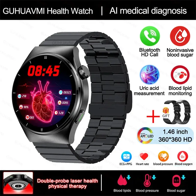 Bluetooth Call ECG PPG SmartWatch Men Health Heart Rate Blood Pressure Fitness Sports Watches Man Sports Waterproof Smartwatch