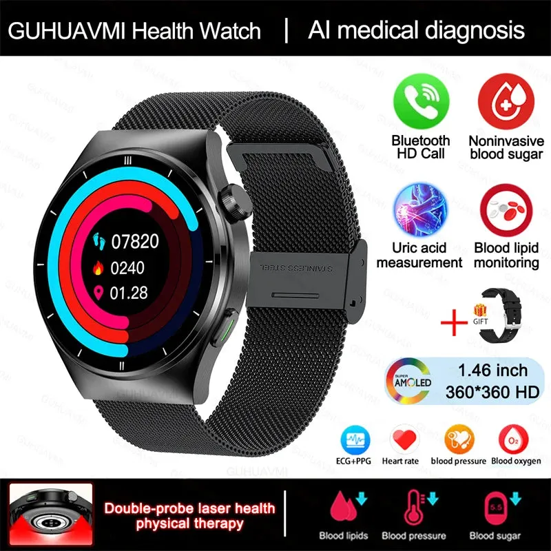 Bluetooth Call ECG PPG SmartWatch Men Health Heart Rate Blood Pressure Fitness Sports Watches Man Sports Waterproof Smartwatch