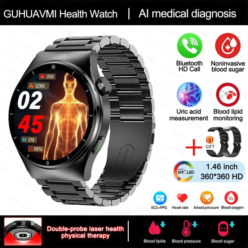Bluetooth Call ECG PPG SmartWatch Men Health Heart Rate Blood Pressure Fitness Sports Watches Man Sports Waterproof Smartwatch