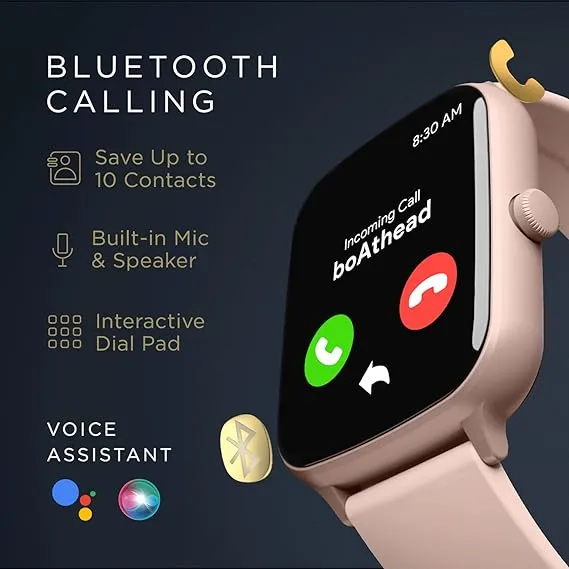 boAt Wave Beat Call | Bluetooth Calling Smart Watch with 1.69" (4.29 cm) HD Display, 600  Cloud Watch faces, Live cricket scores