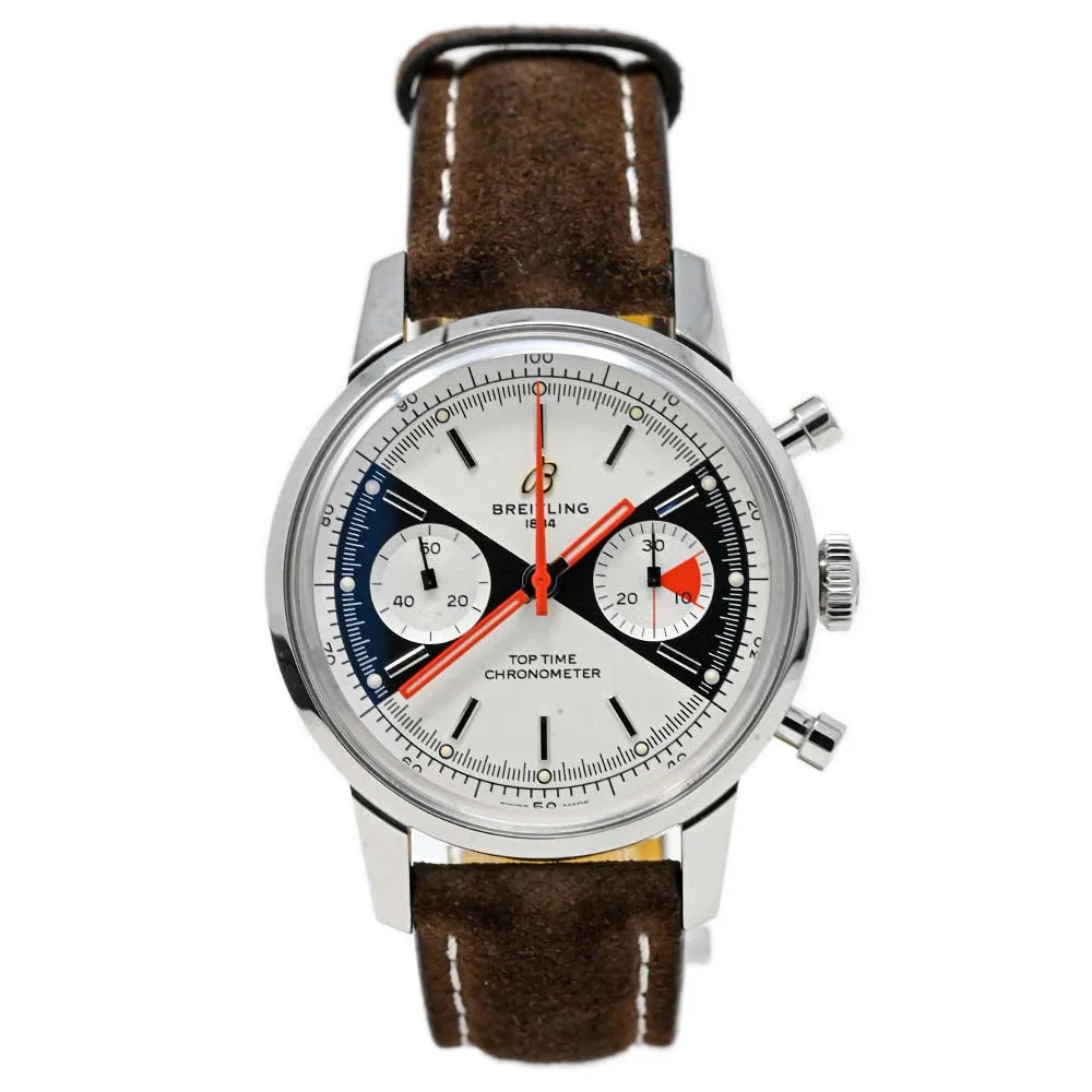 Breitling Men's Top Time Stainless Steel Dial Watch Reference #: A23310121G1X1