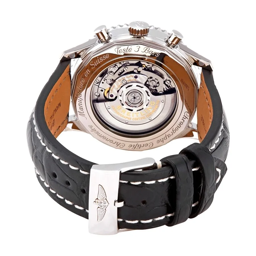 Breitling Navitimer 1 Chronograph Automatic Chronometer Black Dial Men's Watch AB0127211B1P1