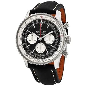 Breitling Navitimer Chronograph Automatic Chronometer 46 mm Leather Men's Watch AB0127211B1X1