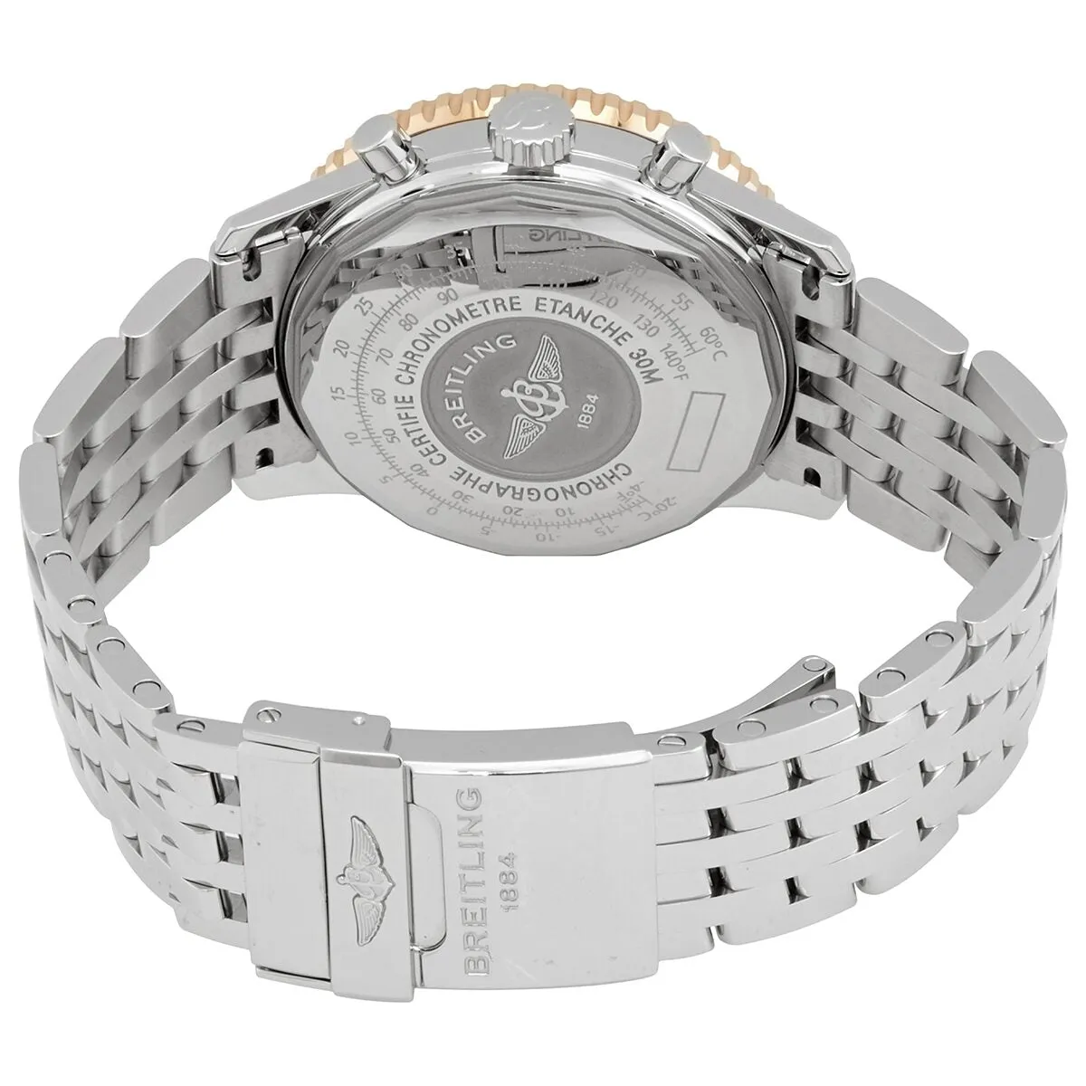 Breitling Navitimer Chronograph Automatic Chronometer Silver Dial Men's Watch U13324211G1A1