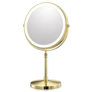 Bringing the Studio to You: 8 Inch Makeup Mirror with Light, USB Charging, and 10x Magnifying for Vanity