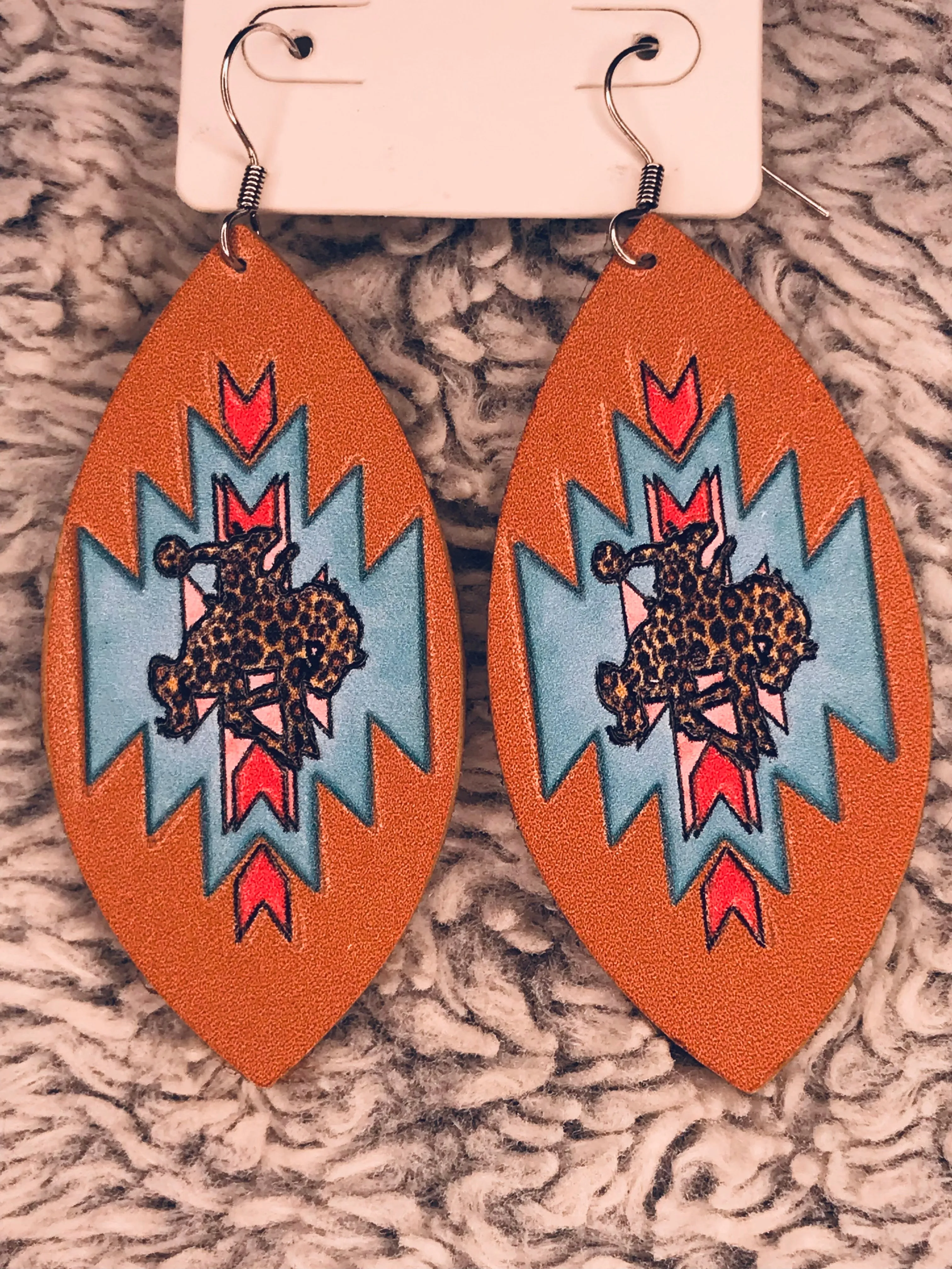 BUCKIN’ HORSE EARRINGS