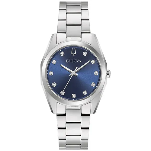 Bulova  Surveyor Ladies Stainless Steel