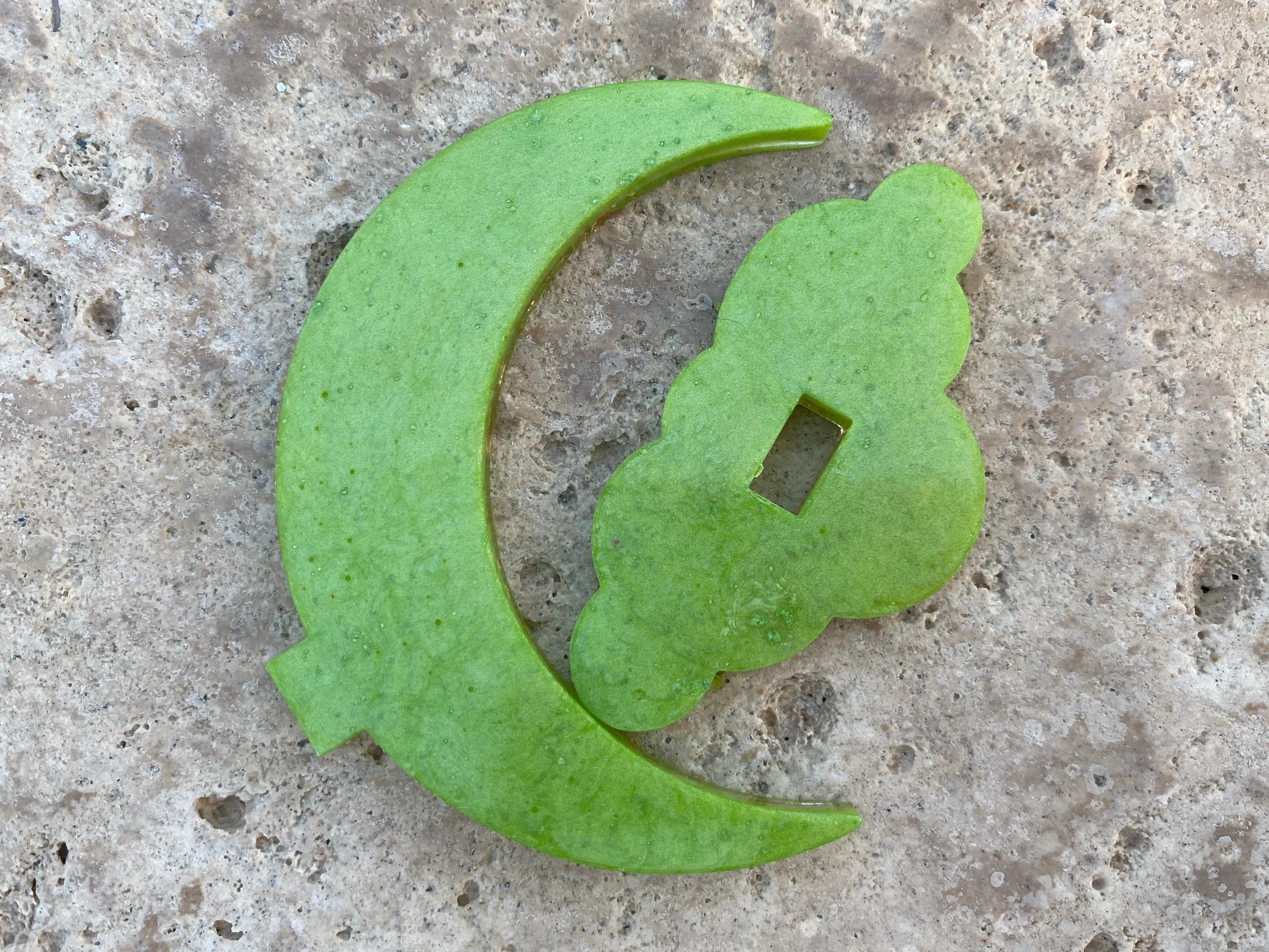 Calamansi Crescent Jewelry holder