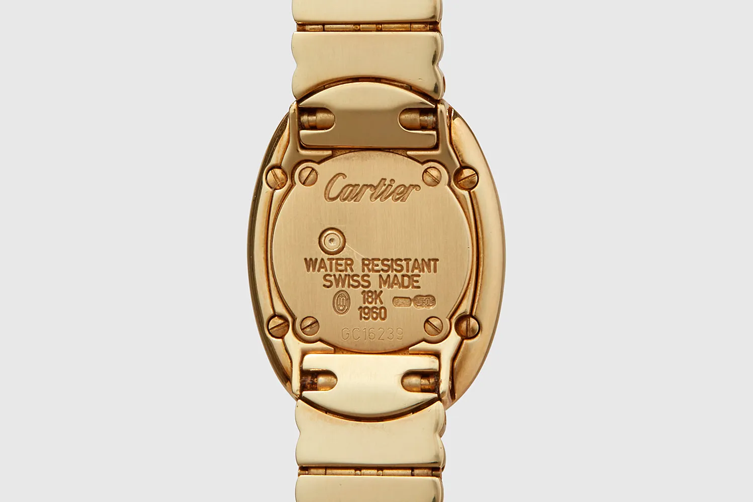 Cartier Baignoire on Bracelet