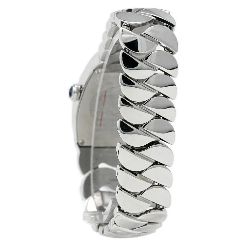 Cartier Ladies La Dona Stainless Steel 29x27mm White Roman Dial Watch Ref #: W660022I