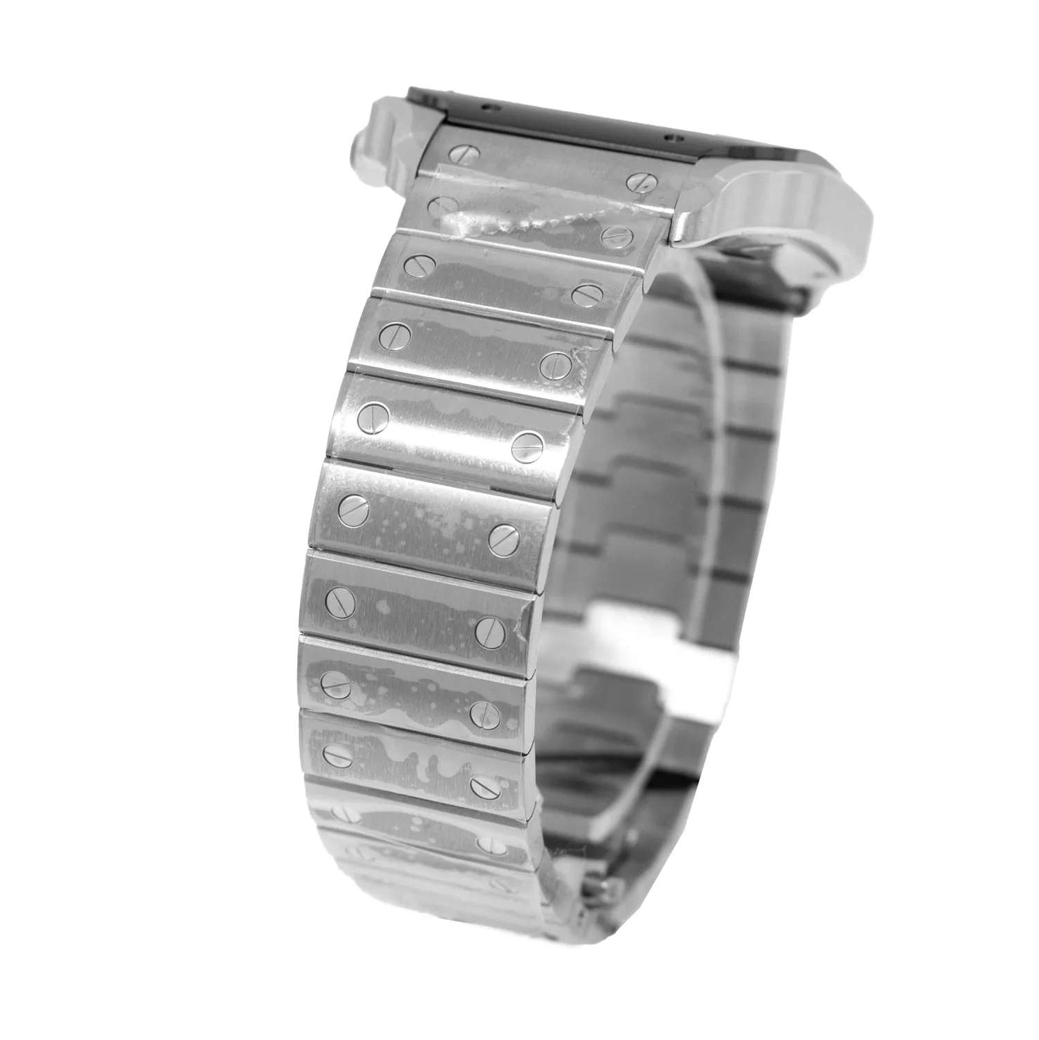 Cartier Santos 40mm Stainless Steel and ADLC Grey Roman Dial WSSA0037