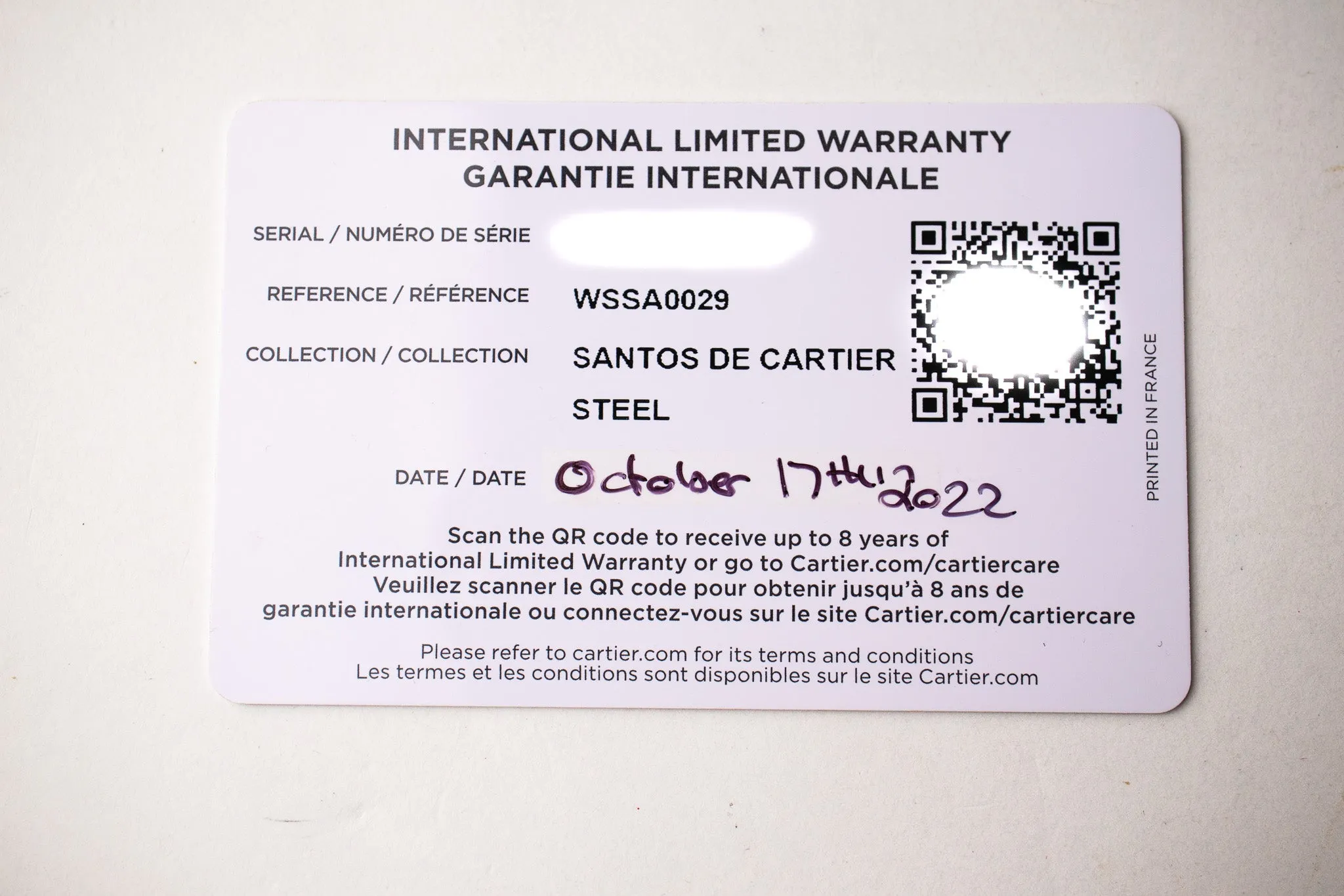 Cartier Santos Medium WSSA0029