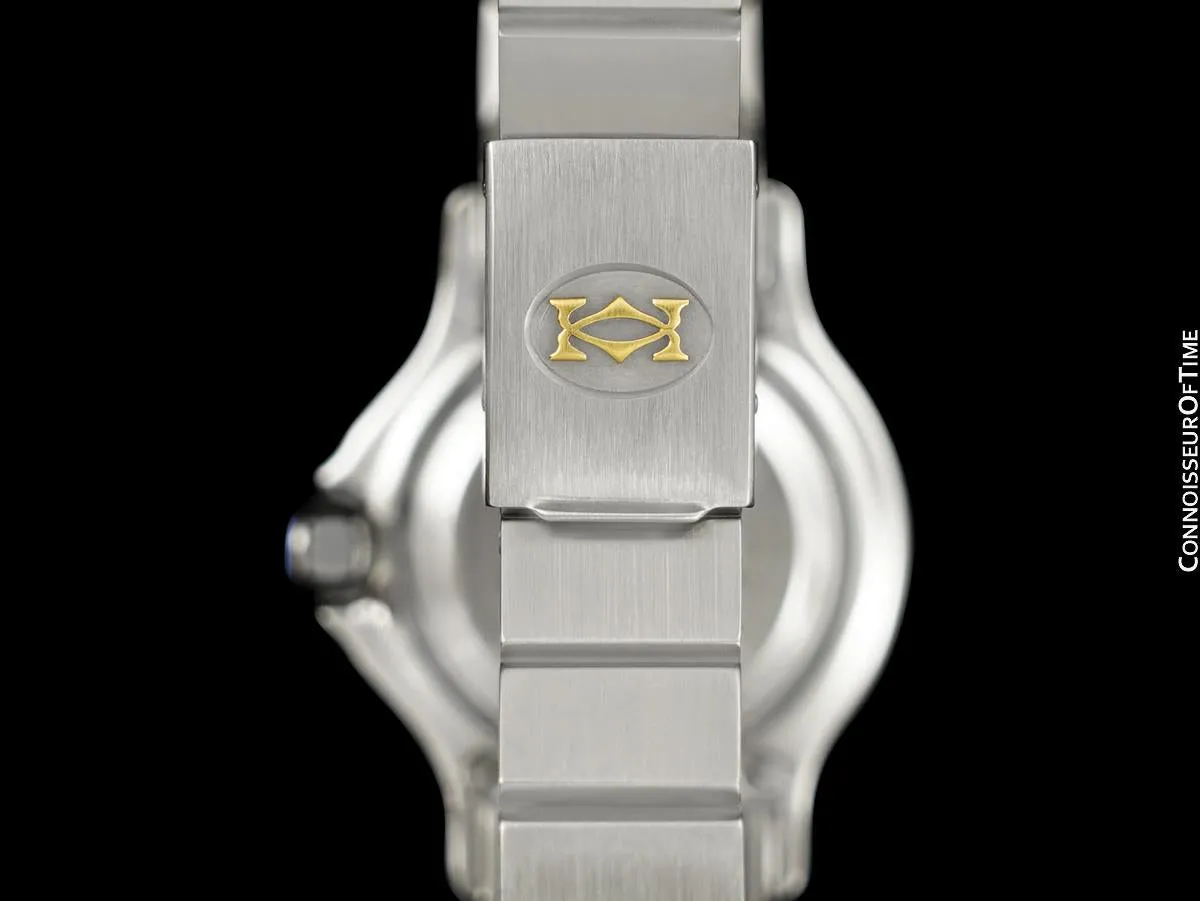 Cartier Santos Octagon Ladies Watch, Automatic - Stainless Steel & 18K Gold