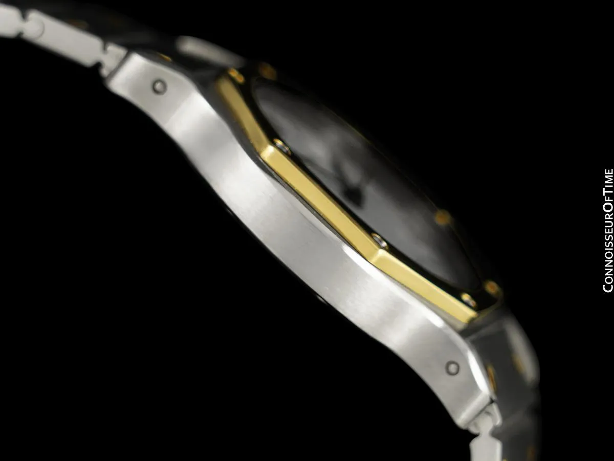Cartier Santos Octagon Mens Unisex Watch, Automatic - Stainless Steel & 18K Gold